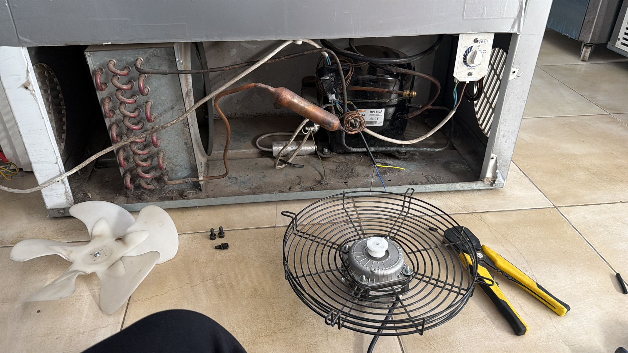 Reparación de refrigeración